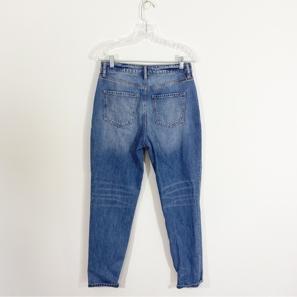 Kancan Buckle 27/7‎ Ultra High Rise Cuffed Mom Jeans Distressed - Picture 8 of 13